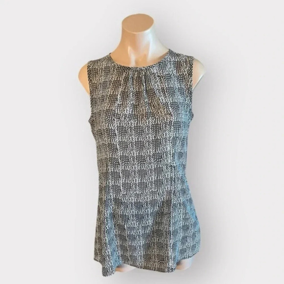 CAbi Tops - CAbi Chloe Sleeveless Small Tunic Blouse